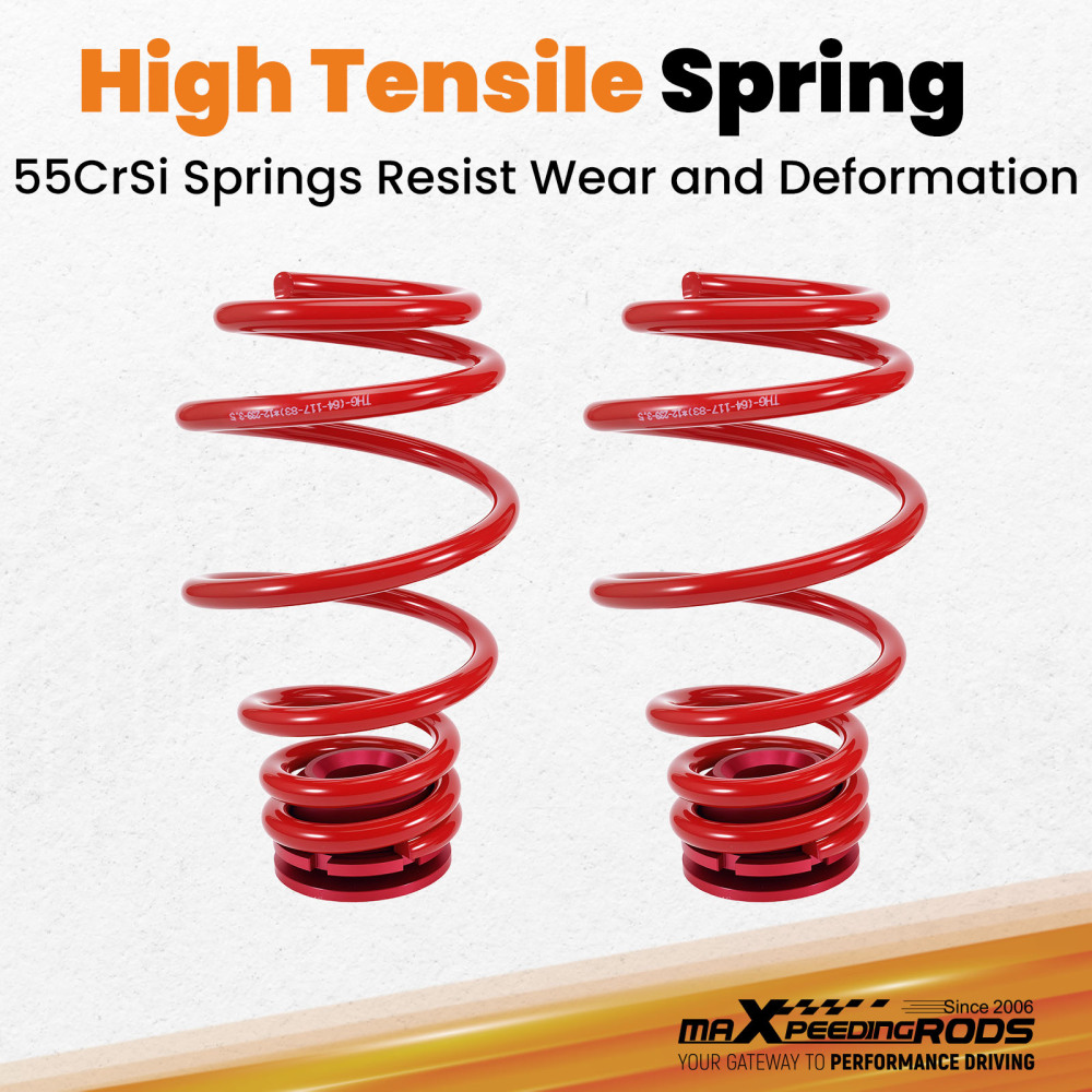 Coilover compatible for Audi VW Golf MK5 MK6 MKV 1K1 Suspension Coilovers Struts Absorber