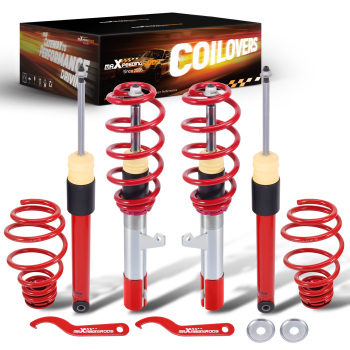 Ammortizzatori Assetto a Ghiera Regolabile compatibile per VW Golf 5 V MK5 2003-08 Coilover