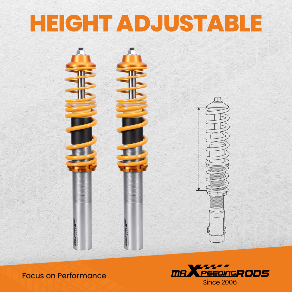 Coilovers Kit compatible for Renault Clio MK2 BB, CB COILOVERS Suspension 1998-2005