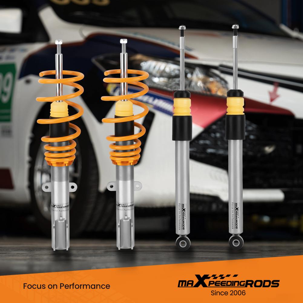 Coilover Shock Absorbers compatible for Renault Clio 3 MK3 2005 to 2012 1.6 1.5 dCi