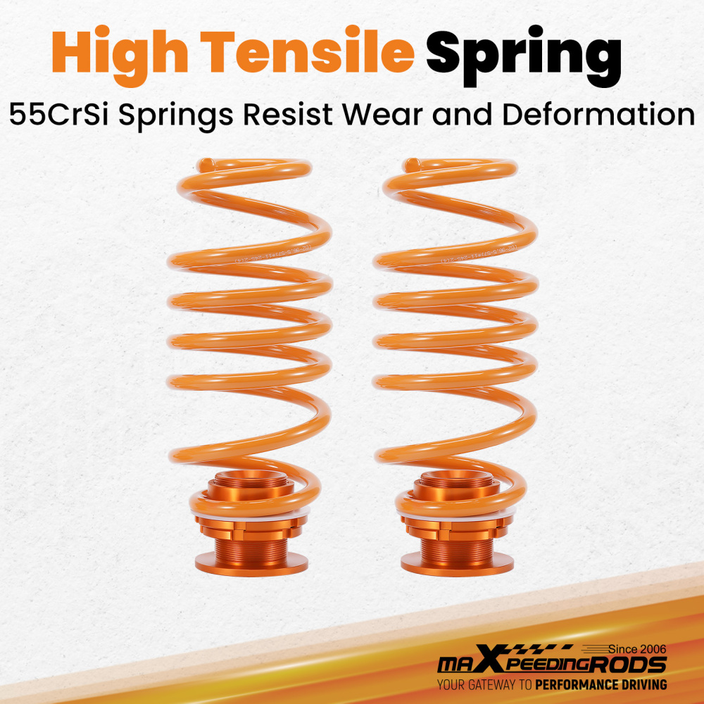 Coilovers Adjustable Lowering Coils for VW Golf MK8 Hatchback 2020-2022 FWD