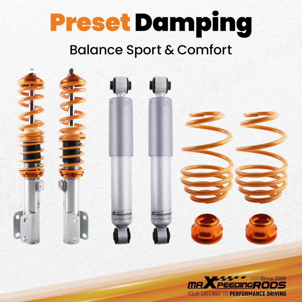 Coilover Adjustable Suspension compatible for Vauxhall / Opel Astra G Mk4 T98 Zafira A lowering kit