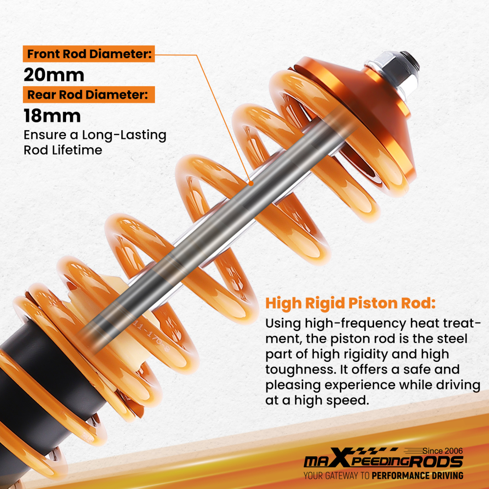 Coilover Adjustable Suspension compatible for Vauxhall / Opel Astra G Mk4 T98 Zafira A lowering kit