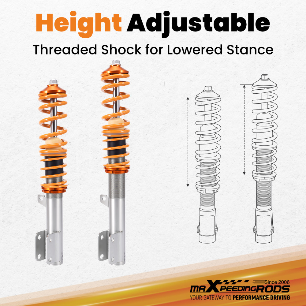 Coilover Suspension Kit compatible for Vauxhall Astra G MK4 All Inc Coupe Estate GSI SPK
