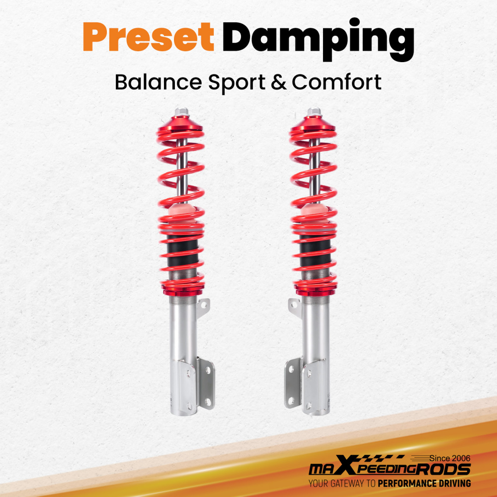 Front Coilovers compatible for Vauxhall Astra Mk4 Astra G 1998-04 Zafira A Shock Springs