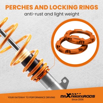 Combinés Filetés compatible pour Opel Astra H MK5 DIESEL CDTI Réglable Suspension combinés filetéskit d'abaissement