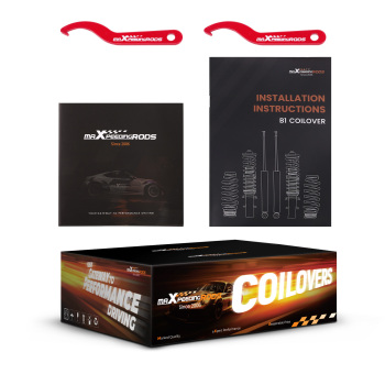 Kit Assetto Regolabile Molle Ammortizzatori compatibile per Peugeot 206 HDi 1998-2012