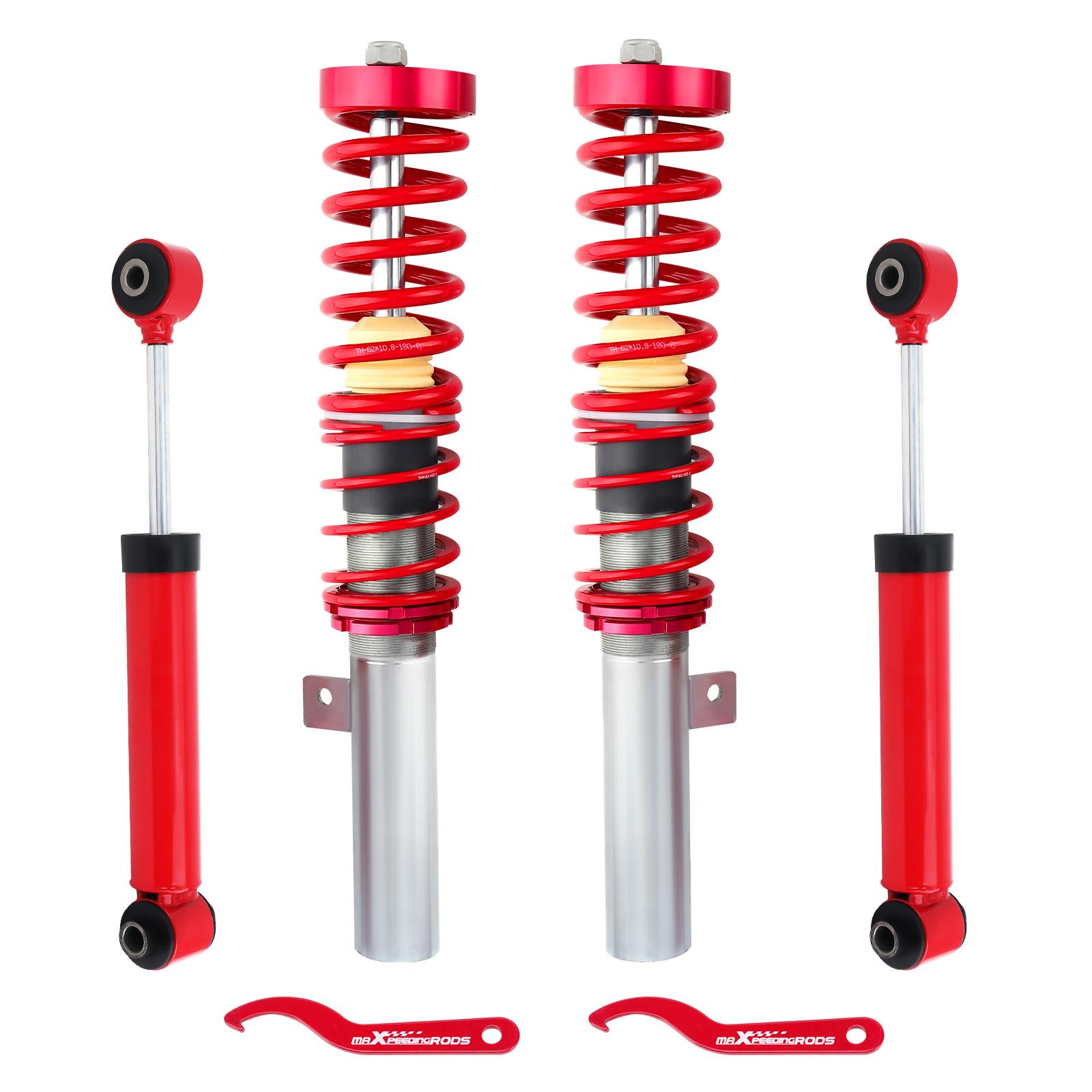 Buy 4pcs Coilover Kit compatible for Peugeot 206 CCHatchback 1998