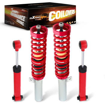 Kit Assetto Regolabile Molle Ammortizzatori compatibile per Peugeot 206 HDi 1998-2012