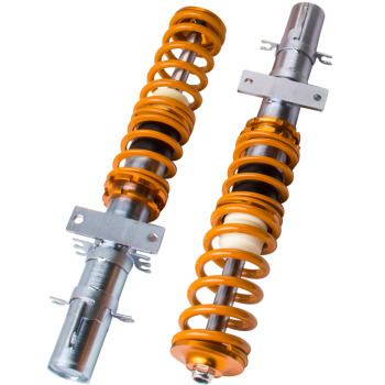 Compatible for VW Polo Mk5 6R compatible for Seat Ibiza 6J Shock Absorber 4xCoilover Spring Suspension KitLowering Kit