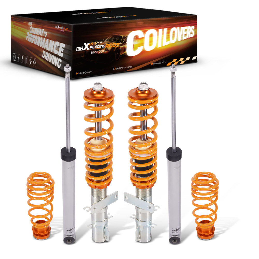 Coilover Coilovers compatible for VW Polo Mk5 6R 6C compatible for Seat Ibiza 6P8 6J8 Coil Shock Absorber