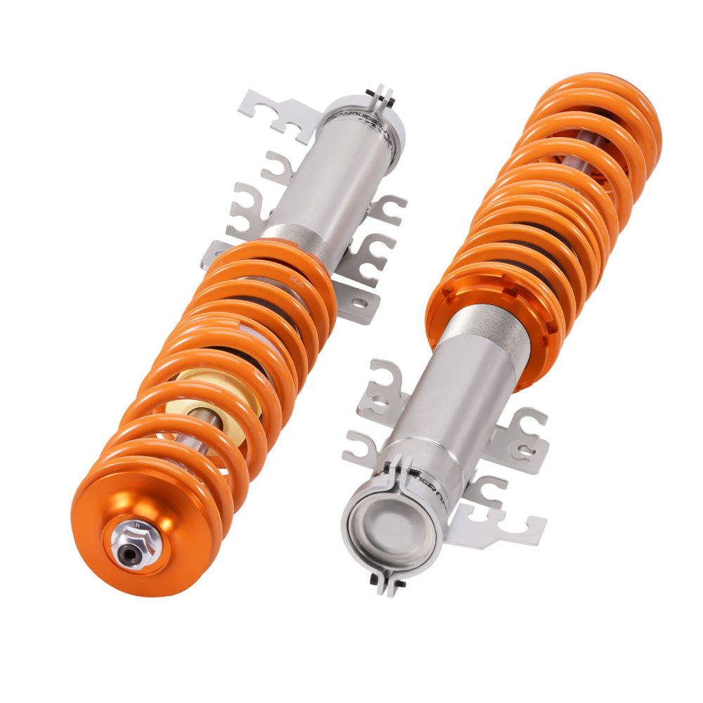 Compatible for VW Polo Mk5 6R compatible for Seat Ibiza 9J compatible for Audi Adjustable Coil Spring Coilover Suspension Kit Lowering Kit