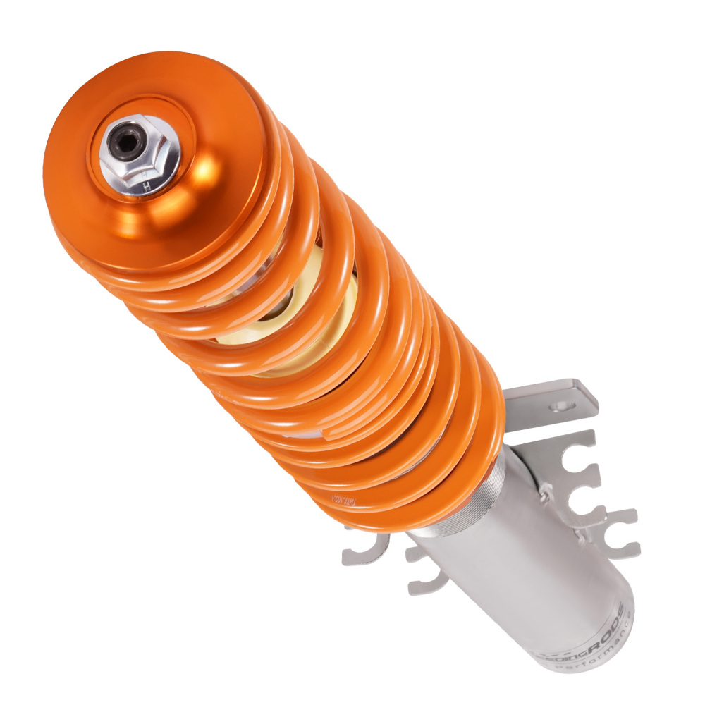 Compatible for VW Polo Mk5 6R compatible for Seat Ibiza 9J compatible for Audi Adjustable Coil Spring Coilover Suspension Kit Lowering Kit