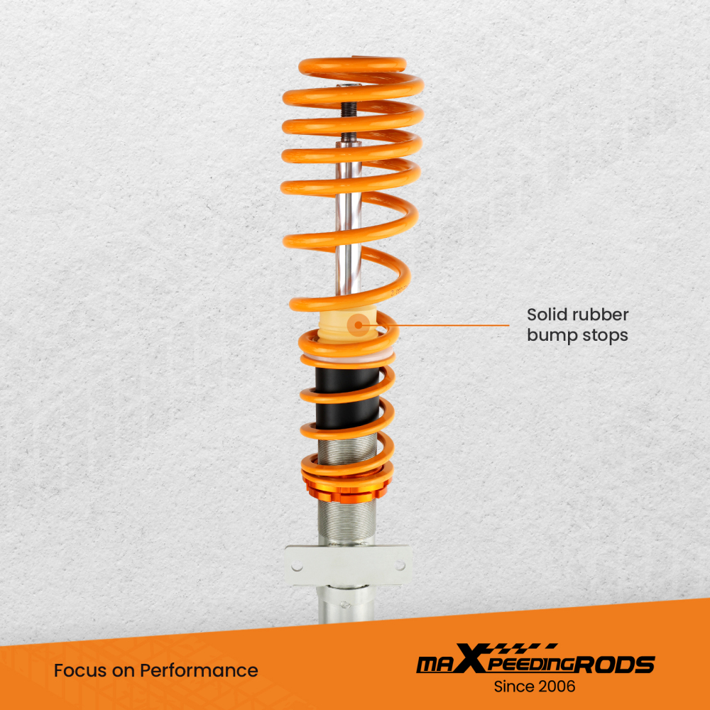 Coil Spring Coilovers Kit compatible for VW POLO MK4 (9N_) 10/2001-10/2014 hatchback lowering kit