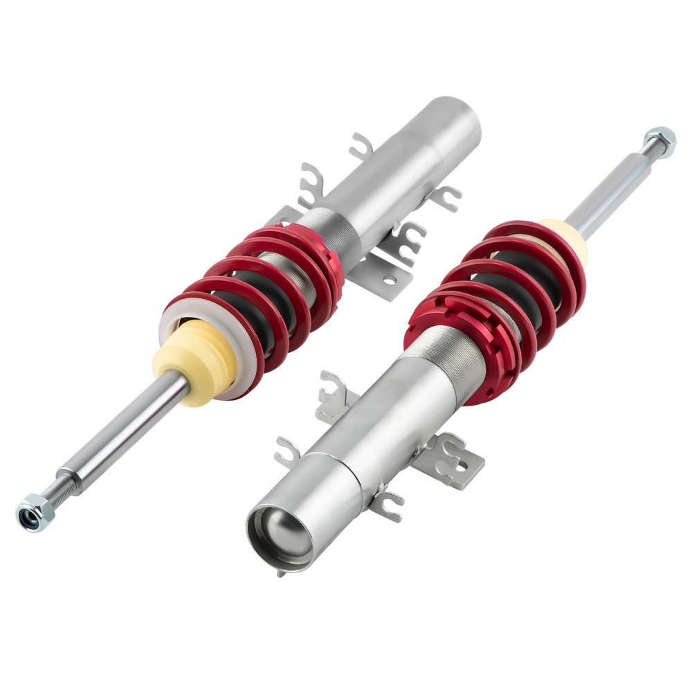 Coil Spring Suspension Absorber Coilovers Kit compatible for VW POLO MK4 (9N_) 10/2001-10/2014 hatchback lowering kit
