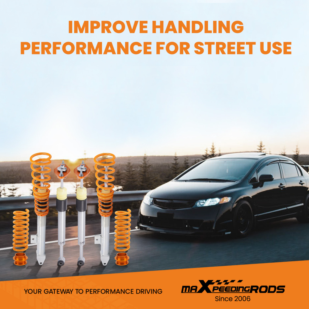 Coilovers Shocks Kit Compatible for Chrysler 300C 5.7L compatible for V8 RWD, Sedan 2005-2010  lowering kit