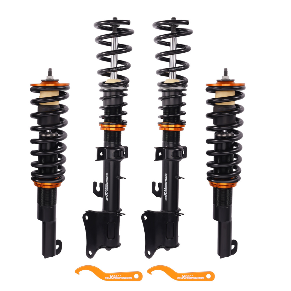 4pcs Coilovers Kit compatible for Alfa Romeo 147 937 00-10 156 (932) 1997-2007 3.2 GTA 1.9