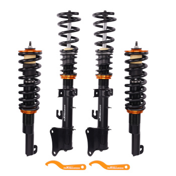 4pcs Coilovers Kit compatible for Alfa Romeo 147 937 00-10 156 (932) 1997-2007 3.2 GTA 1.9