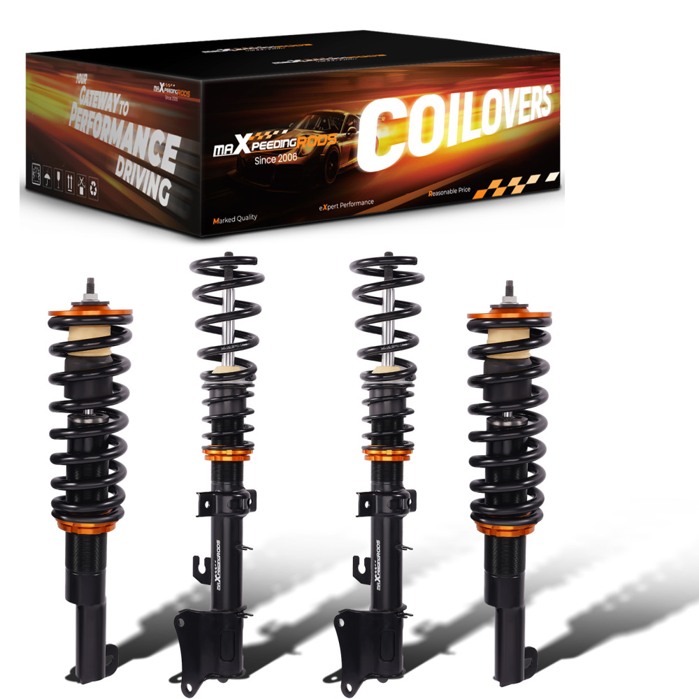 4pcs Coilovers Kit compatible for Alfa Romeo 147 937 00-10 156 (932) 1997-2007 3.2 GTA 1.9