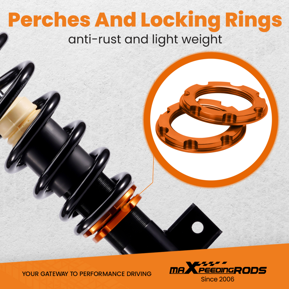 Coilovers Kit compatible for VW Transporter T5 T6 T32 1.9 2.0 2.5 TDi 3.2 V6 2003-2019