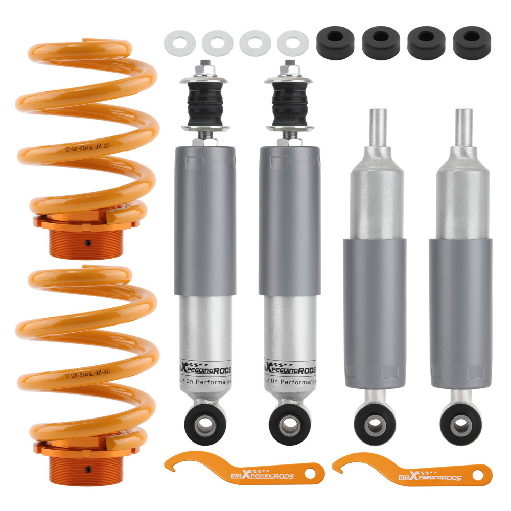 Coilover compatible for VW T4 ADJUSTABLE SUSPENSION LOWERING KIT SPRINGS Shock Absorber