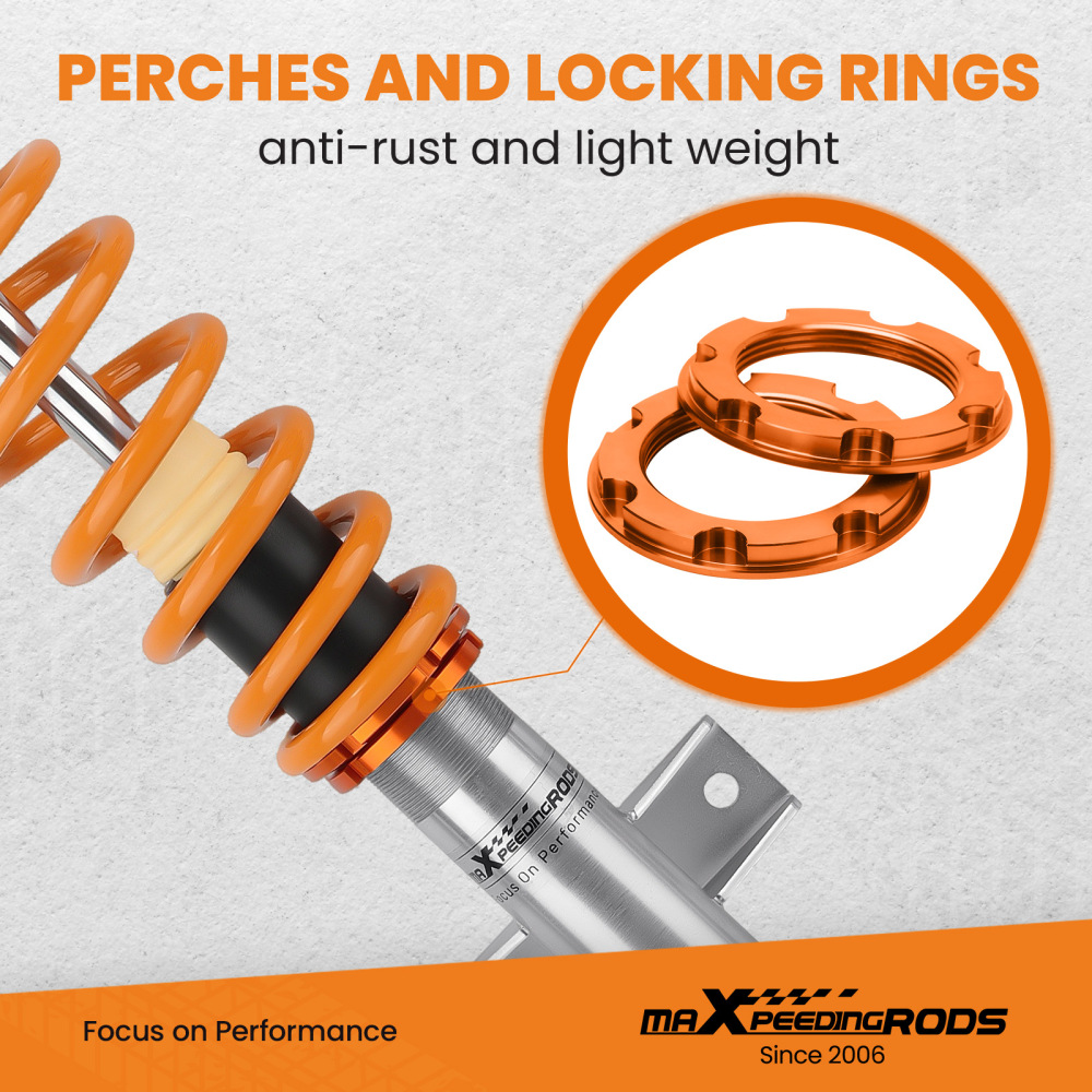 Coilovers Compatible for VW Transporter T5 2003-2015 /T6 2015–present Front Rear Full Kits lowering kit