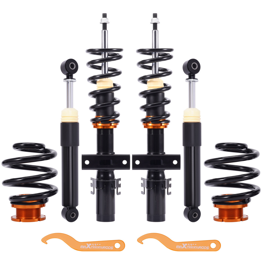 Compatible for VW Transporter MK 5 T5 +T6 T28 -T30 2003-2015 Coilover Suspension KitLowering Kit