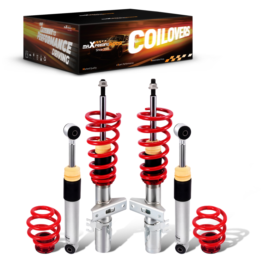 Street Coilovers compatible for VW Transporter T6 T6.1 Van T26 T28 T30 2015-2024 2.0 TDI