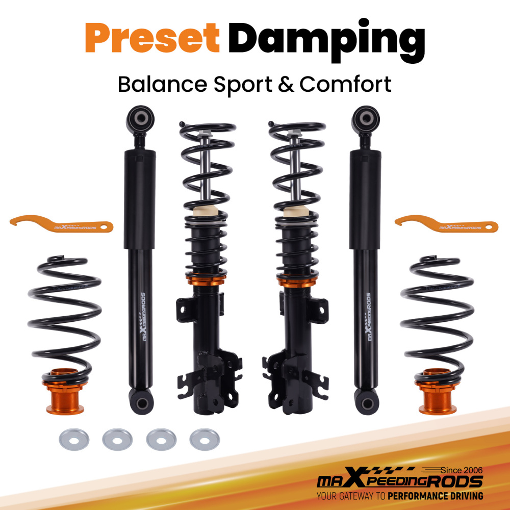 Street Coilovers compatible for Vauxhall Vectra C Saloon Hatch 2WD 2002-2008 CDTI