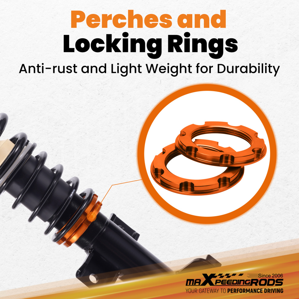 Assetto Regolabile a Ghiera Ammortizzatori compatibile per Opel Vectra C 2002-2008