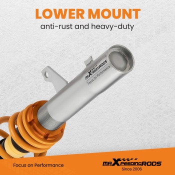 Amortisseurs Combinés Filetés compatible pour VW CADDY 3 04-15 CADDY 4 1.2 TSI 1.6 TDI