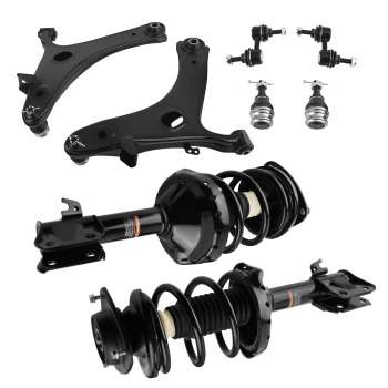MaXpeedingrods Front Struts + Control Arms compatible for Subaru Forester 2009-2013 2.5L