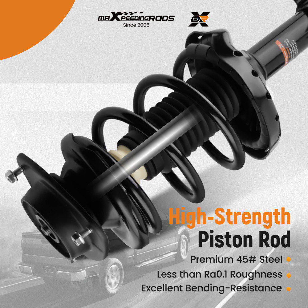 MaXpeedingrods Front Struts + Control Arms compatible for Subaru Forester 2009-2013 2.5L