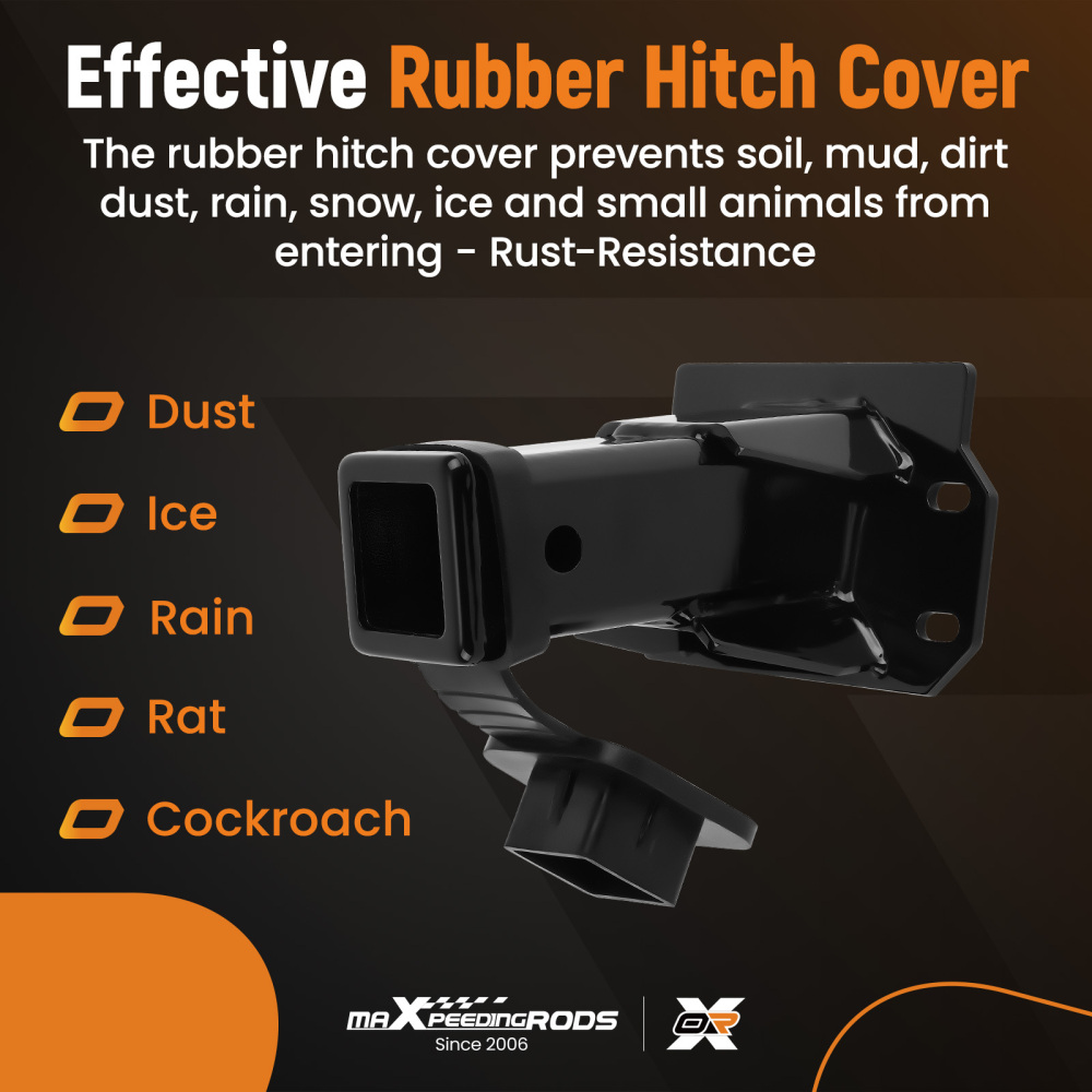 Steel Front Towing Hitch compatible for Polaris Ranger XP Kinetic Ultimate 2023-UP 2inch