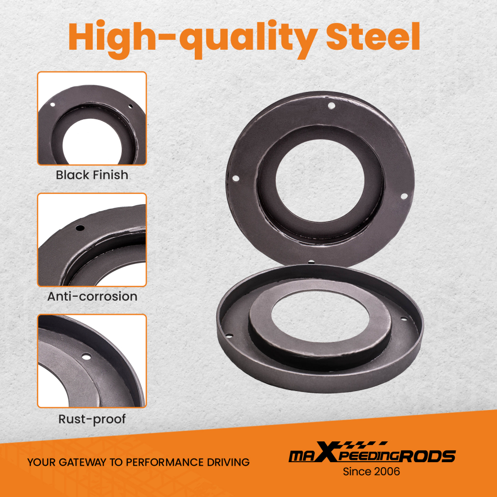 Compatible for Dodge Ram 2500 3500 94-02 Coil Retainer Coil Spring Perch Coil Spring Bucket	