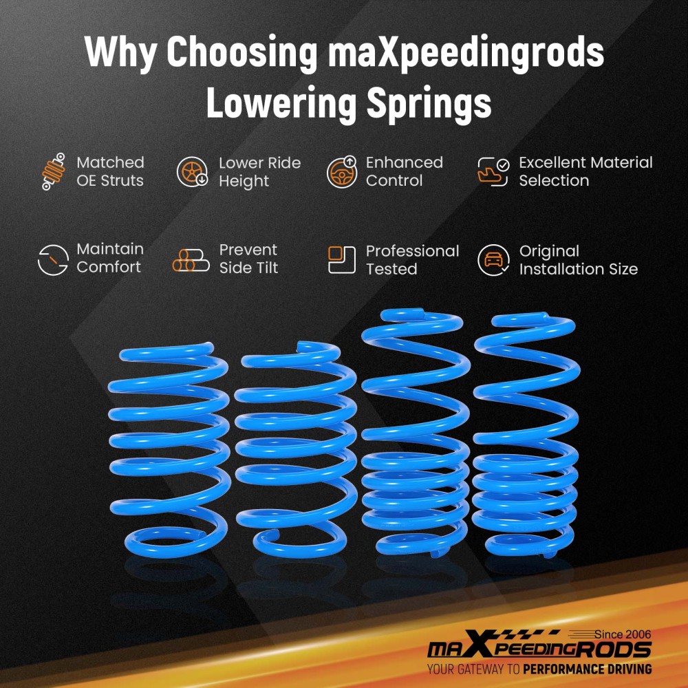 Lowering Springs Suspension compatible for Audi A3 (8P) S3 quattro 2003-2012 20/25mm