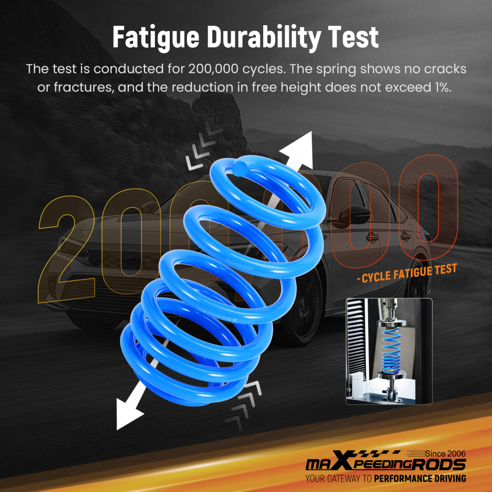 Lowering Springs 30mm compatible for Audi A4 S4 B6 8H7 2002-2005 1.8 T, 1.8 T quattro 3.0