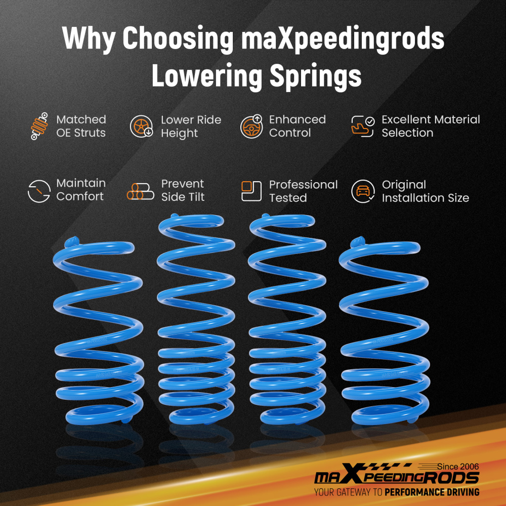 Lowering Springs 35mm compatible for Audi A6 C7 4G Avant 1.8 TFSI 2.0TDi 2.8 FSI 3.0 TDI