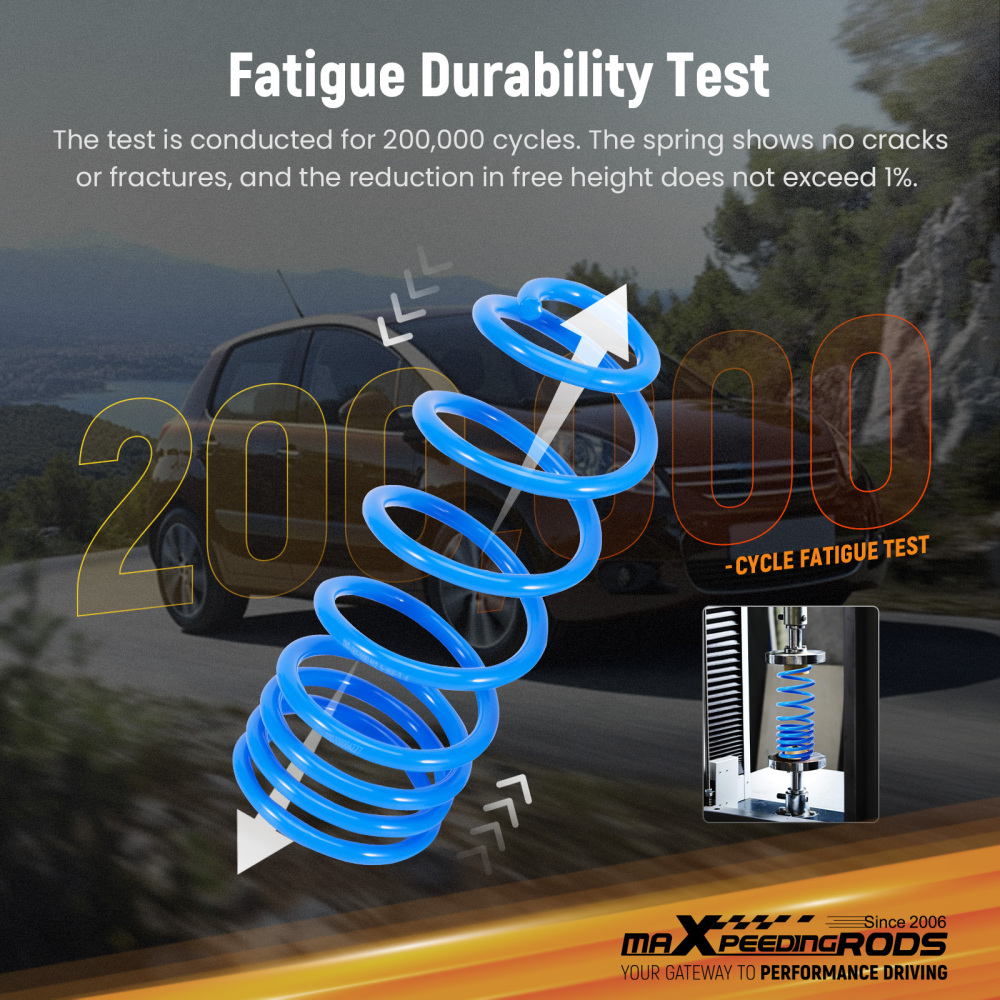 maXpeedingrods Lowering Springs compatible for Citroën Berlingo MK2 B9 2008-2025 1.6 VTi 95