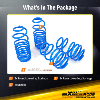 Lowering Springs 30/35mm compatible for CITROEN DS3 1.4 HDi 1.6 HDi 10-15 SA