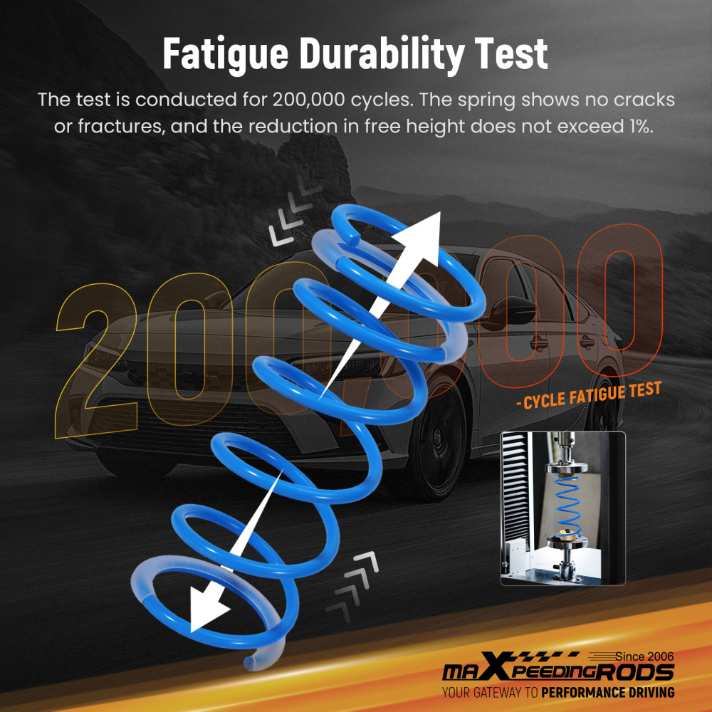 MaXpeedingrods Lowering Springs Kit Drops 1.4 compatible for Chevy Cavalier 95-04