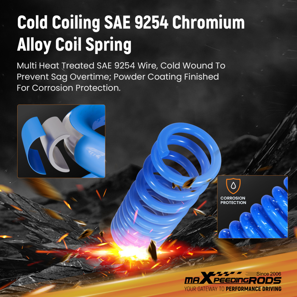 2.2F/2.2R Lowering Coil Springs compatible for Dodge Challenger 2008-2023