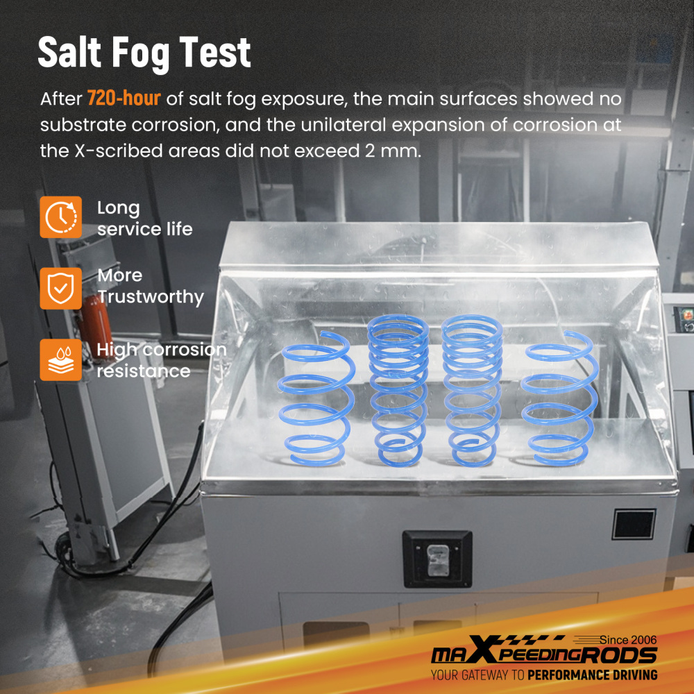 MaXpeedingrods Racing Lowering Springs Drops 2 compatible for Toyota Corolla 2014-2019