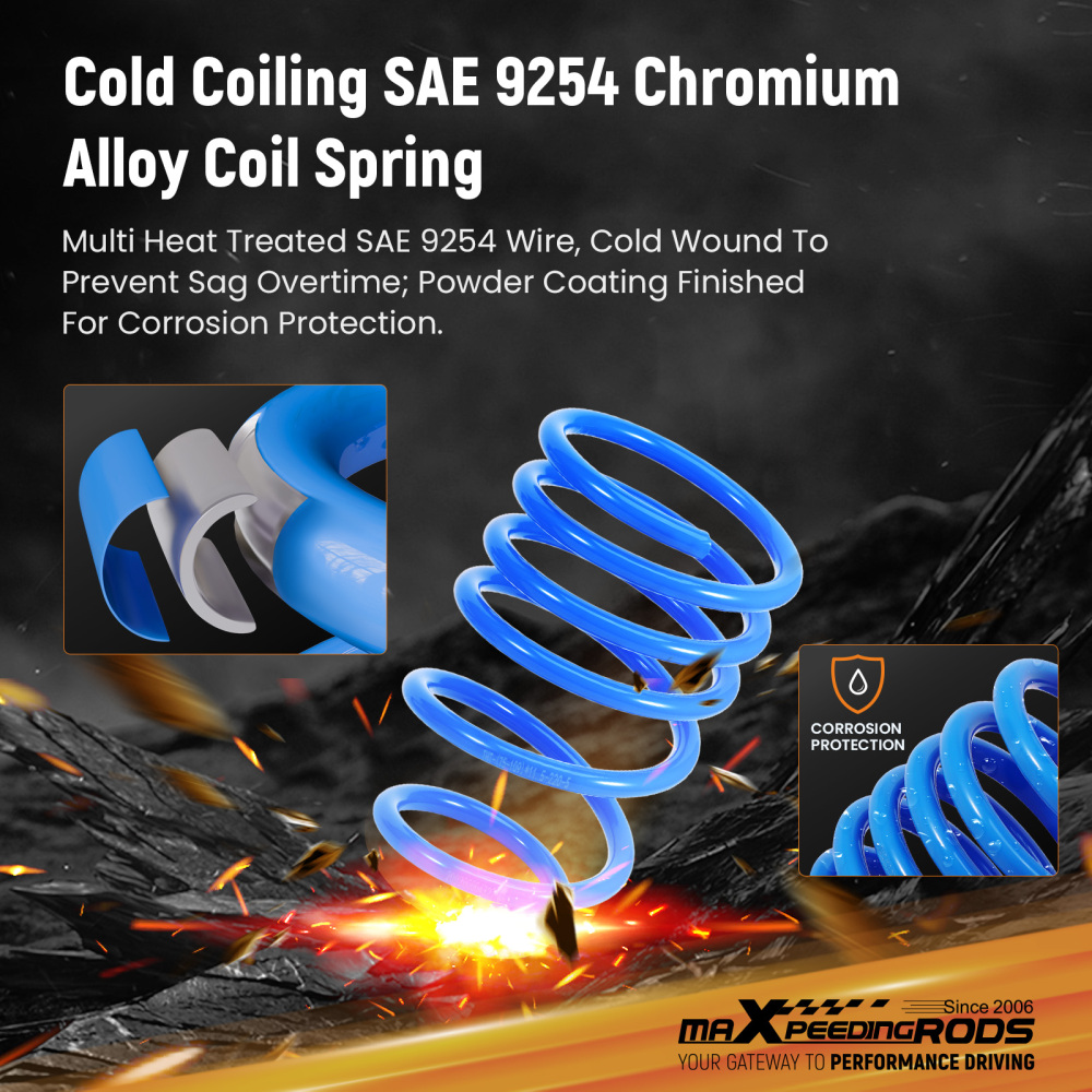 Lowering Springs 60mm compatible for VAUXHALL Corsa B 1.0-1.7 i 16V TD D 93-00 S93