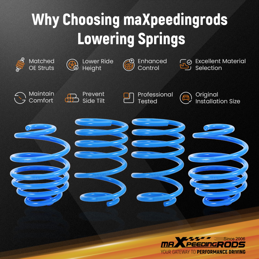 Lowering Springs 60mm compatible for VAUXHALL Corsa B 1.0-1.7 i 16V TD D 93-00 S93