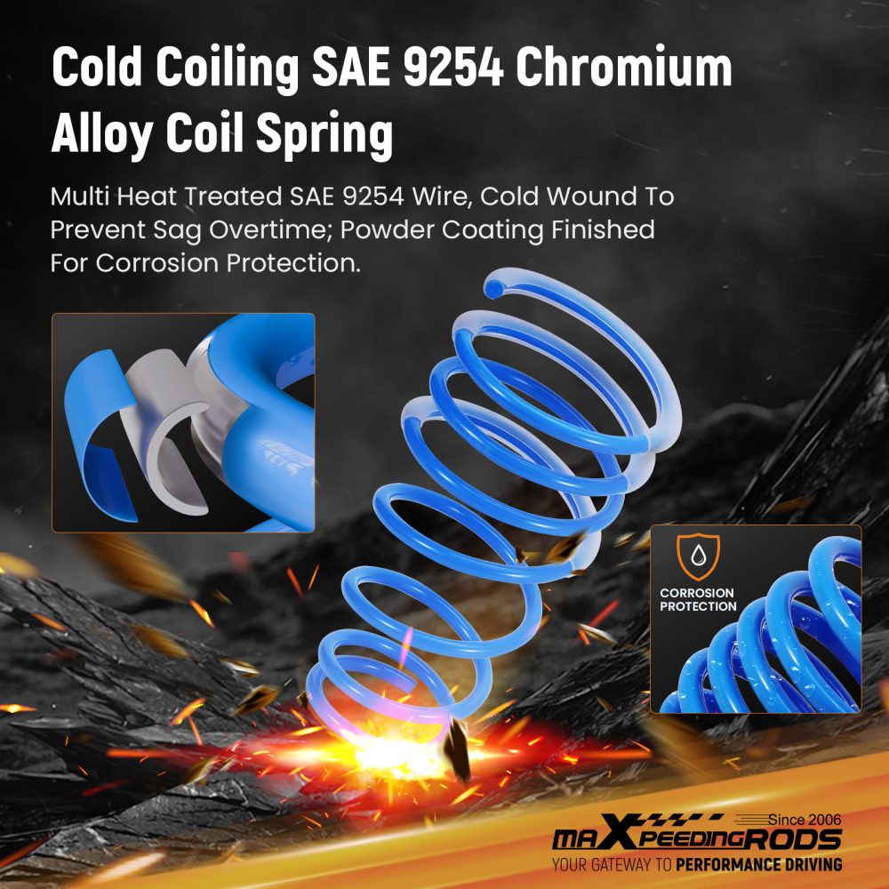 MaXpeedingrods Sport Lowering Springs Kit For 1998-2002 compatible for TOYOTA COROLLA ZZE110