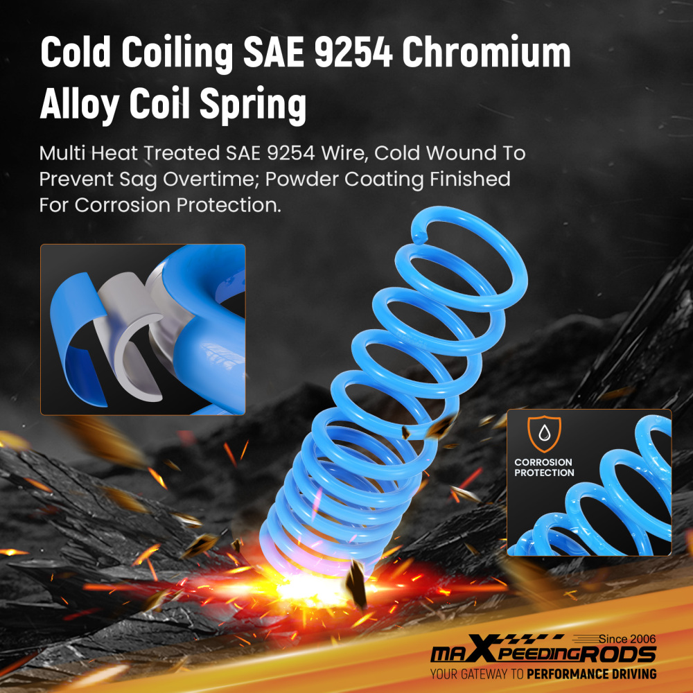 MaXpeedingrods Lowering Springs Kit for 2014-19 compatible for Ford Escape [1.5F/1.8R]