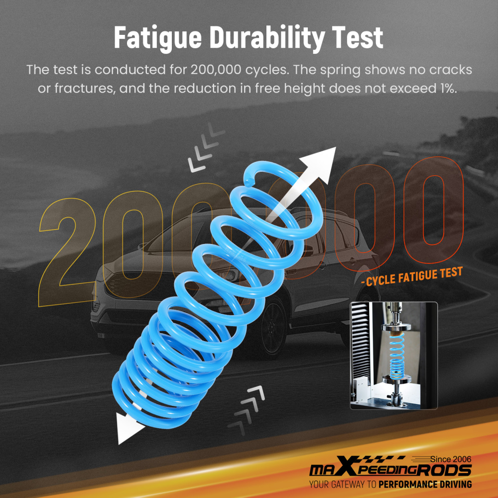 MaXpeedingrods Lowering Springs Kit for 2014-19 compatible for Ford Escape [1.5F/1.8R]