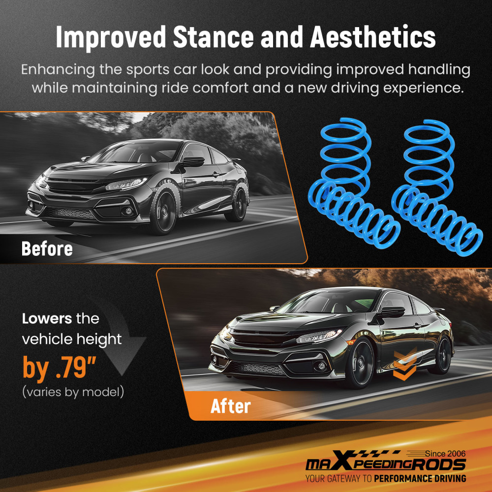 Lowering Springs compatible for BMW 3 Series F30 F32 xDrive 2011-2020 20 mm