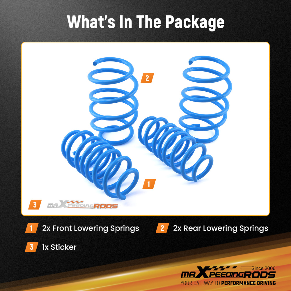 Lowering Springs compatible for MINI F56 30mm Cooper, Cooper S, Cooper SDJCW 2014-2025